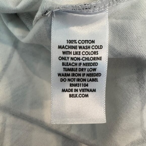 KIM ROGERS BLACK AND WHITE WOMENS 3/4 SLEEVE SHIRT NEW PETITE LARGE - Picture 8 of 9